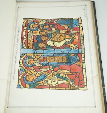 Clutton, Henry - Illustrations of Mediaeval Architecture in France, from the Accession of Charles VI to the Demise of Louis XII. With Historical and Professional Remarks. Folio, London, 1856.